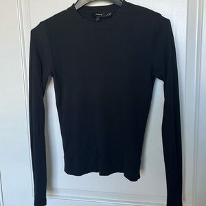Beautiful blouse from Theory, black, size M